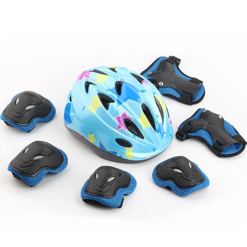 Fahrradhelm- und Schutzausrüstungsset für Kinder Skanto