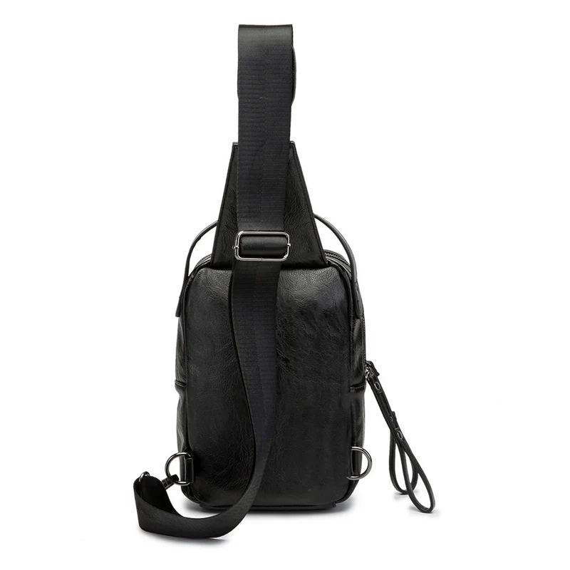 Kompakte Crossover-Tasche aus hochwertigem Leder Skanto