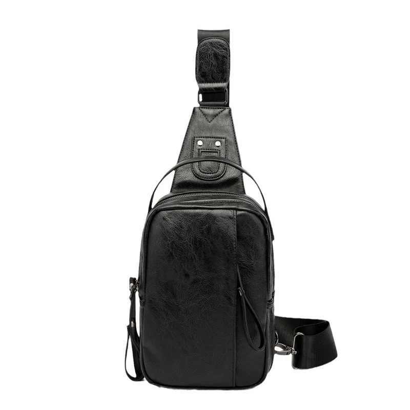 Kompakte Crossover-Tasche aus hochwertigem Leder Skanto