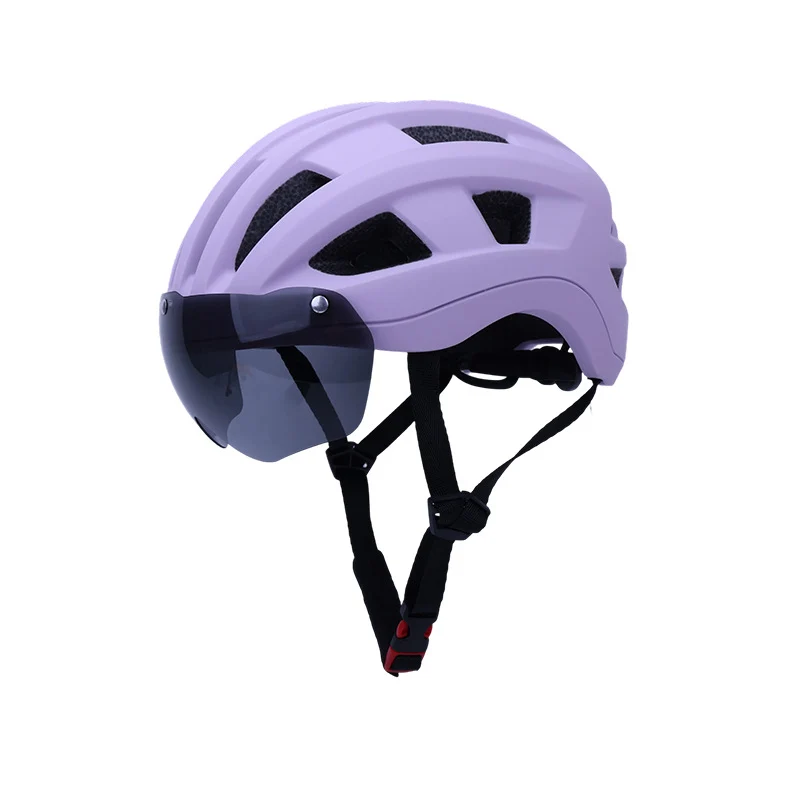 WoAerodynamischer Helm mit integriertem Visier Skanto