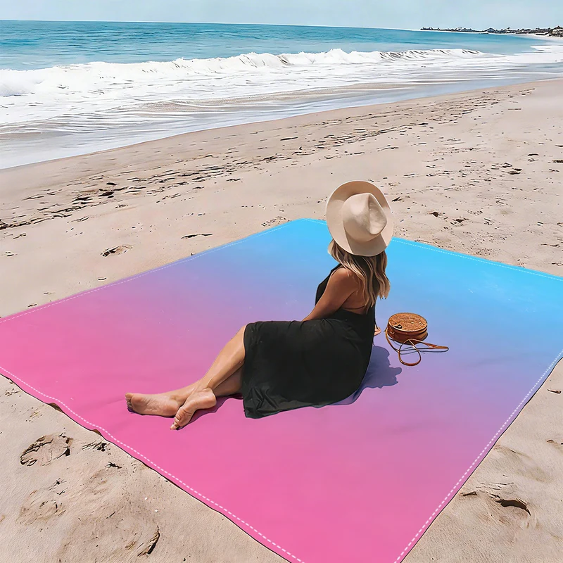 Strandmatte mit Mandala-Design Skanto