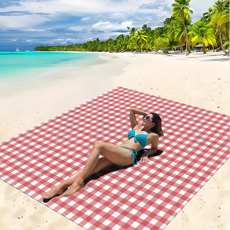 Strandmatte mit Mandala-Design Skanto
