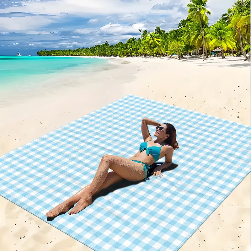 Strandmatte mit Mandala-Design Skanto