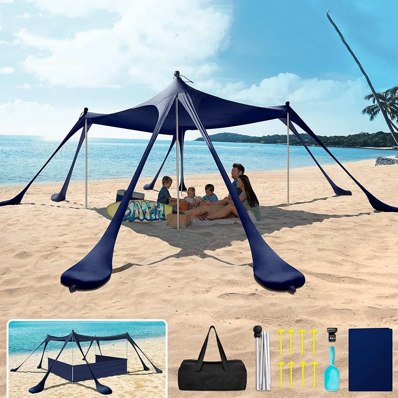 Großes Outdoor-Sonnensegel Skanto