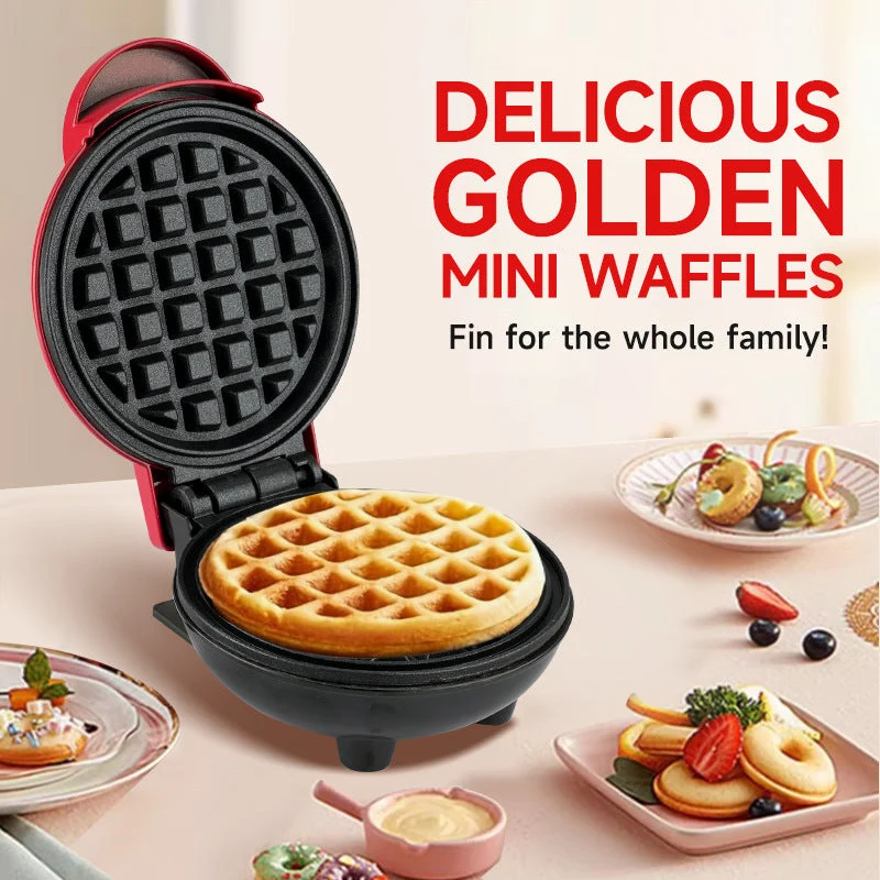 Herzförmiger Mini-Waffelautomat Skanto
