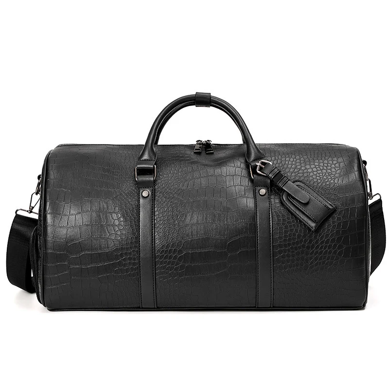 Elegante Reisetasche im luxuriösen Krokodil-Look Skanto