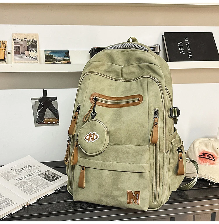 Ergonomischer Reise-Schulrucksack mit vielen Fächern