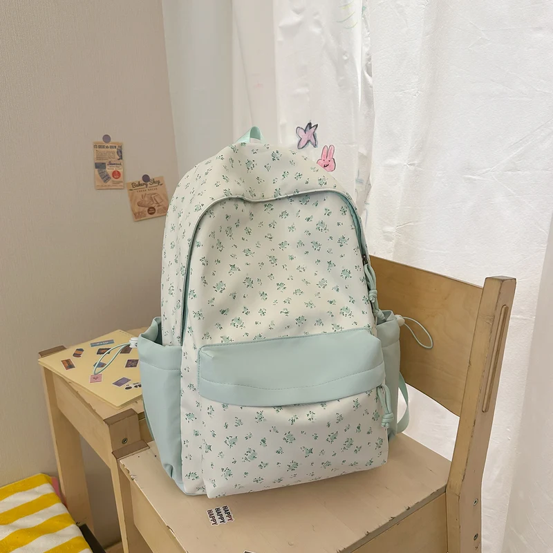 Blumen-Schulrucksack