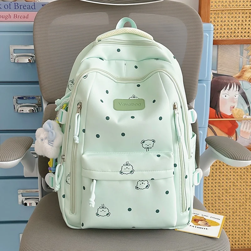 Niedlicher Schulrucksack im Charakter-Design