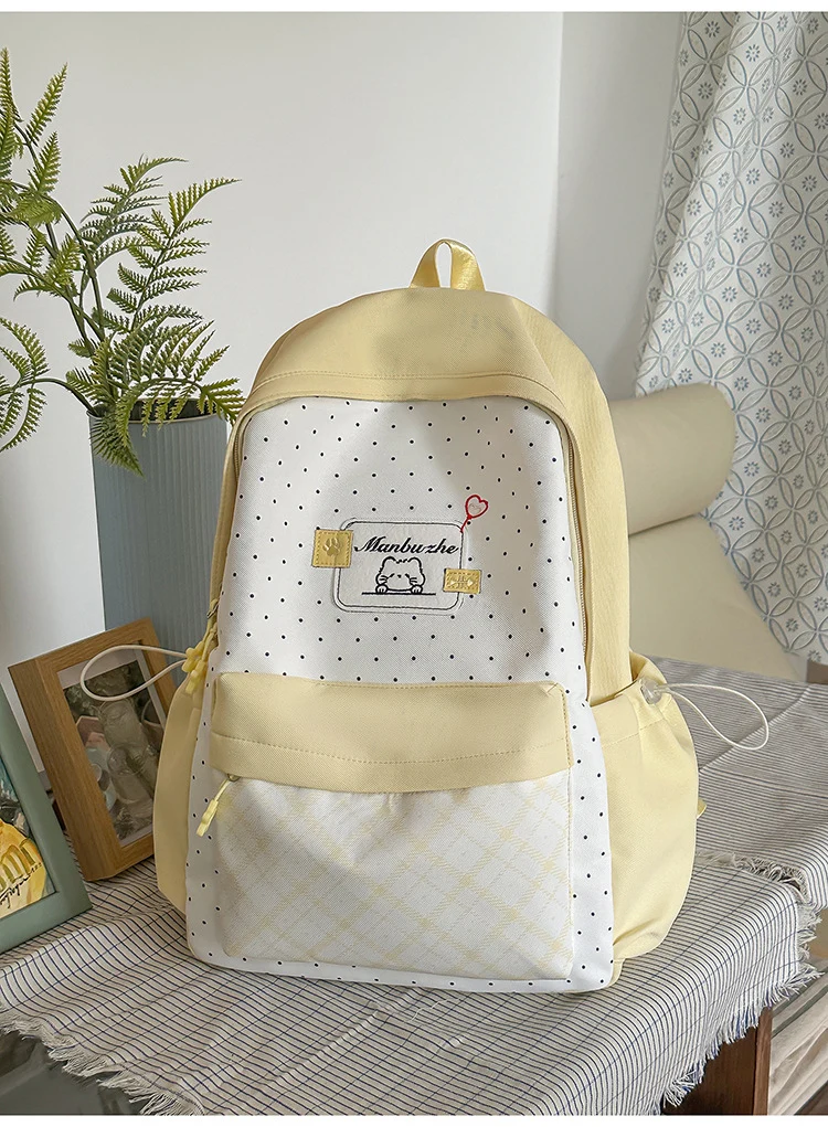 Charmante Schultasche mit Charakter-Motiv