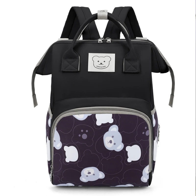 Niedlicher Schulrucksack mit Tiermotiv und mehreren Fächern