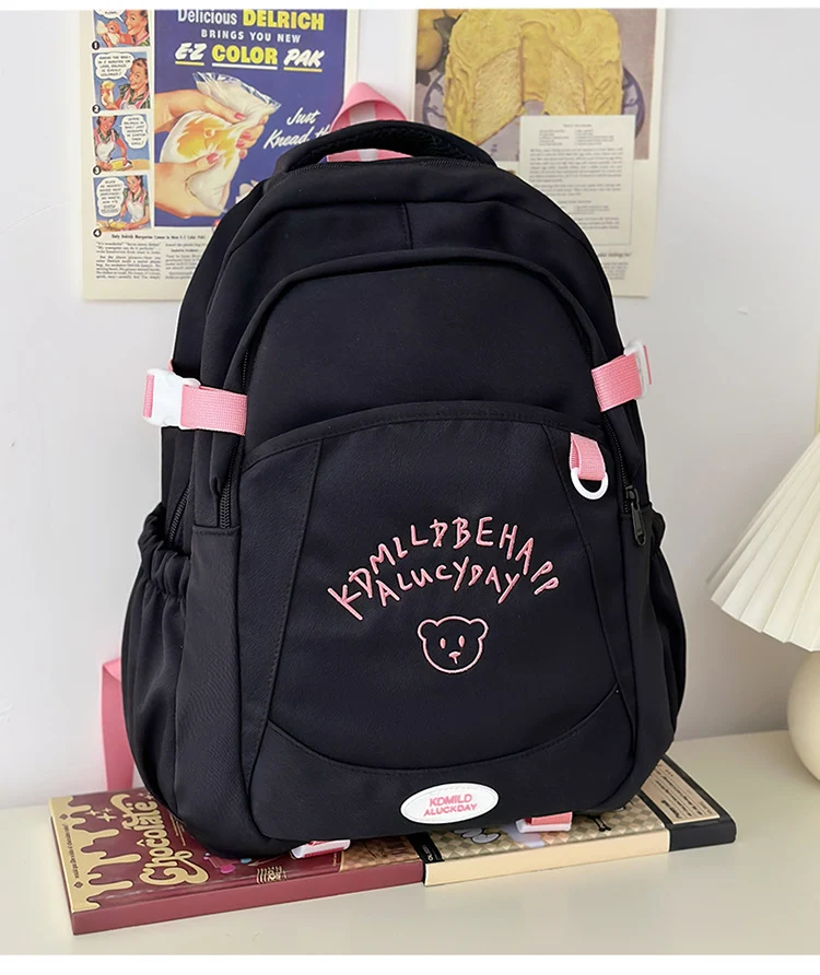 Niedlicher Charakter Design Schultasche