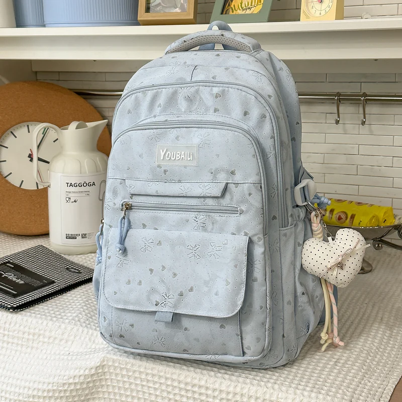 Modische gemusterte Schultasche