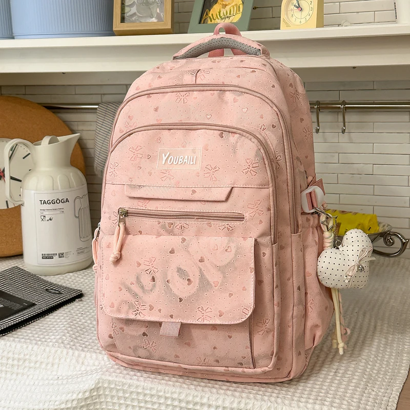 Modische gemusterte Schultasche