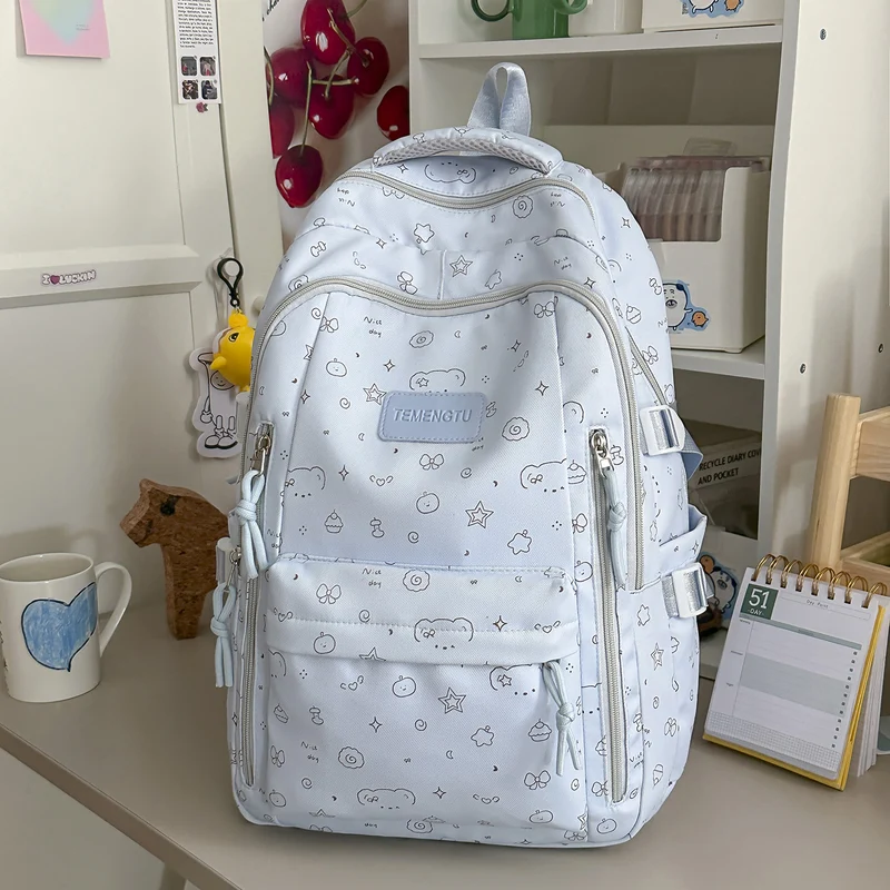 Bedruckter Rucksack für die Schule