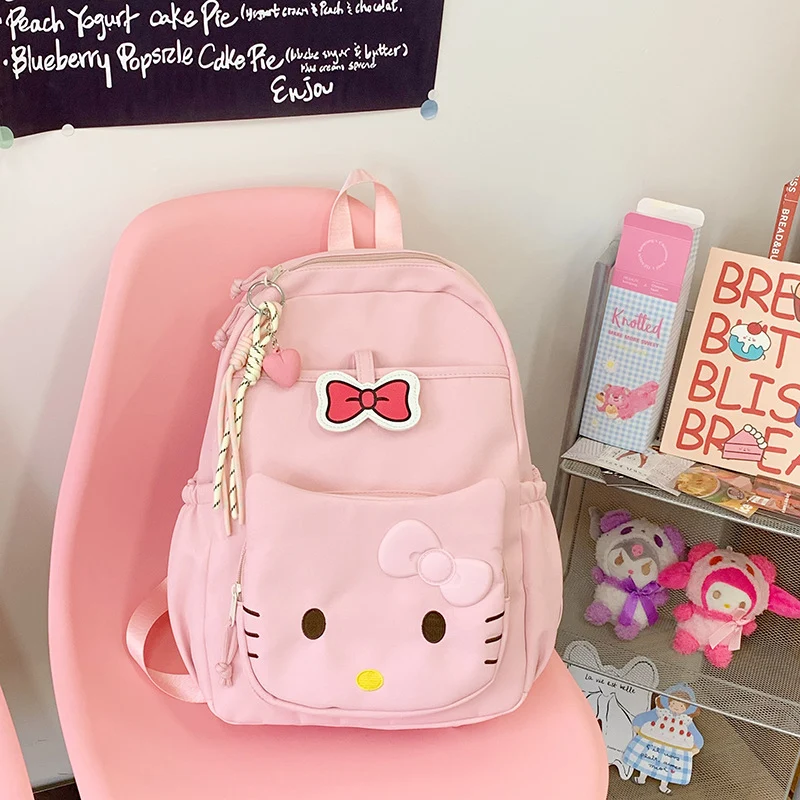Niedlicher Schulrucksack mit Katzenmotiv
