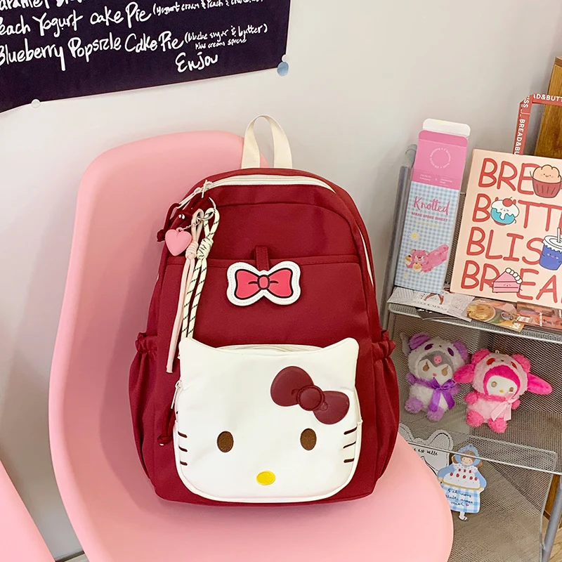 Niedlicher Schulrucksack mit Katzenmotiv