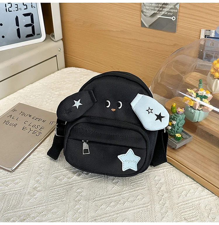 Kinderfreundlicher Mini-Schulrucksack mit Hundemotiv