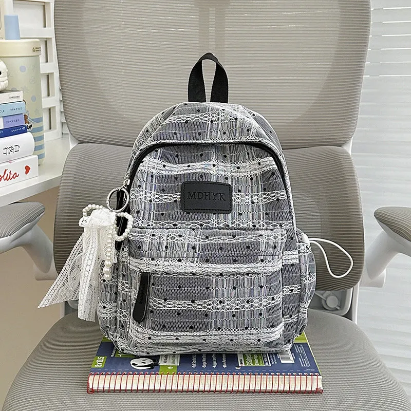 Schicker Mini-Schulrucksack mit Textur