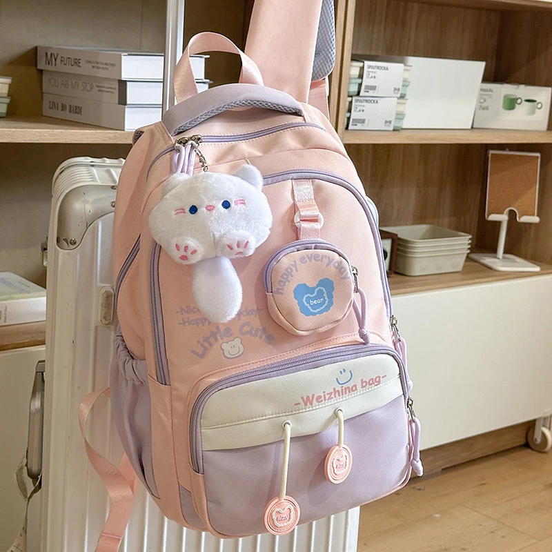 Niedlicher Plüsch-Begleiter-Schulrucksack