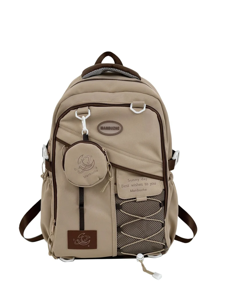Vielseitiger Schulrucksack mit vielen Fächern