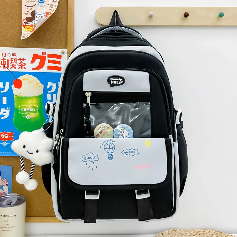 Niedlicher Schulrucksack mit Cartoon-Charakter