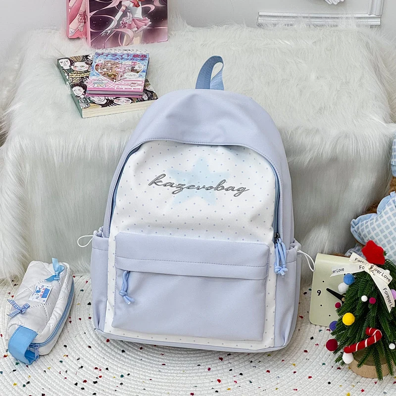 Stylischer minimalistischer Funktions-Schulrucksack