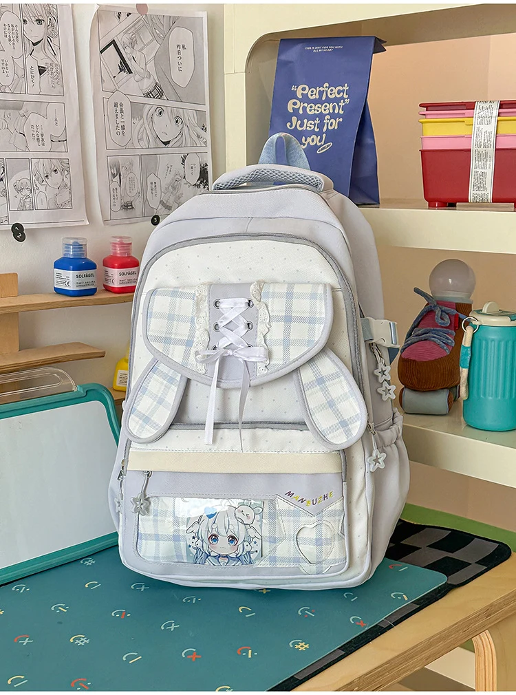 Stylischer Schulrucksack mit Grafikdesign
