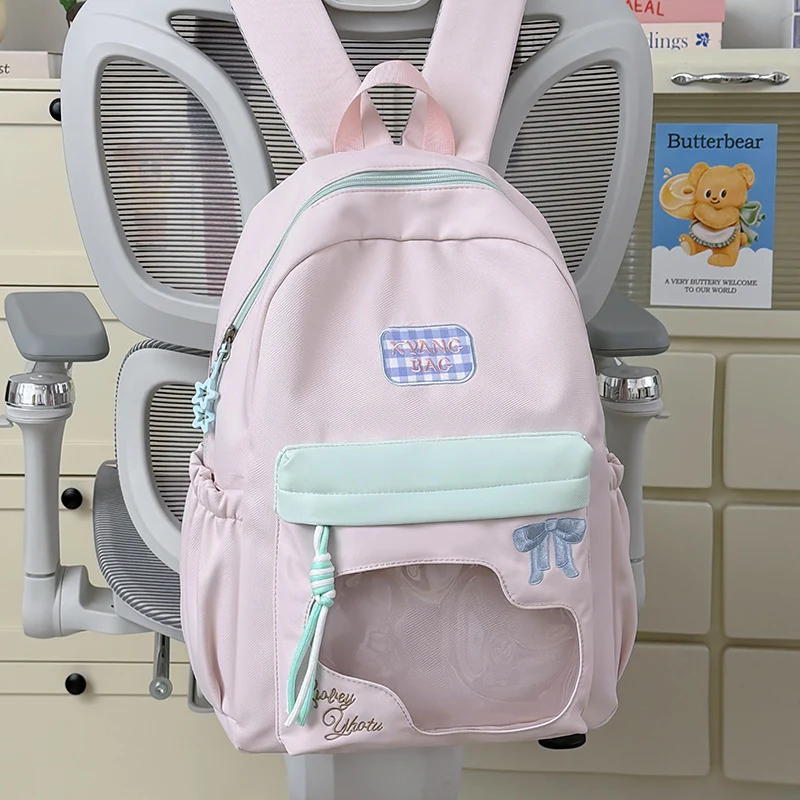 Niedlicher Schulrucksack für Kinder mit Hasenohren