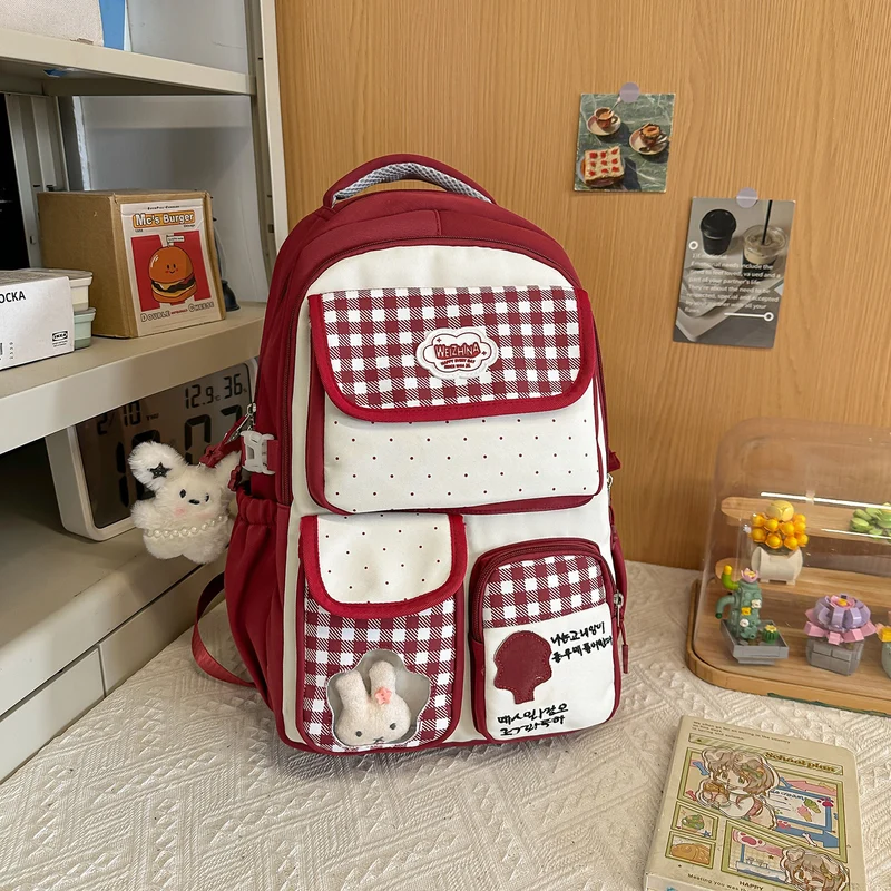 Niedlicher Plüschhasen-Schulrucksack für Kinder