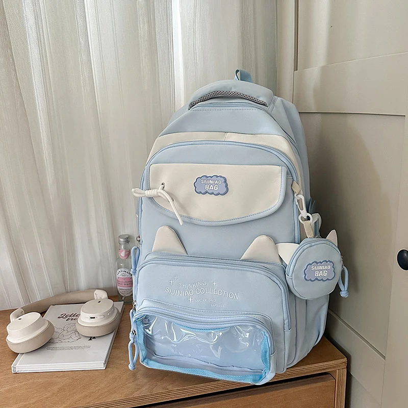 Skanto Verspielter Schulrucksack mit mehreren Fächern