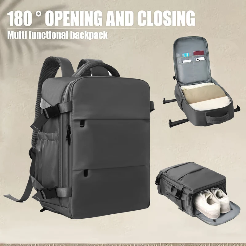 Multifunktionaler Laptop-Rucksack mit flexiblen Fächern Skanto