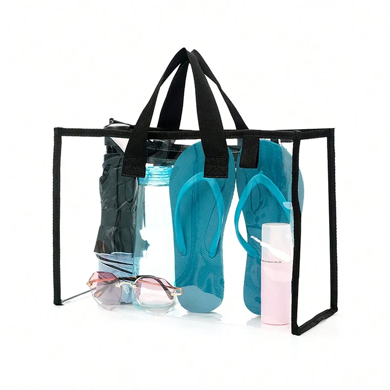 Transparente Strandtasche mit mehreren Innenfächern Skanto