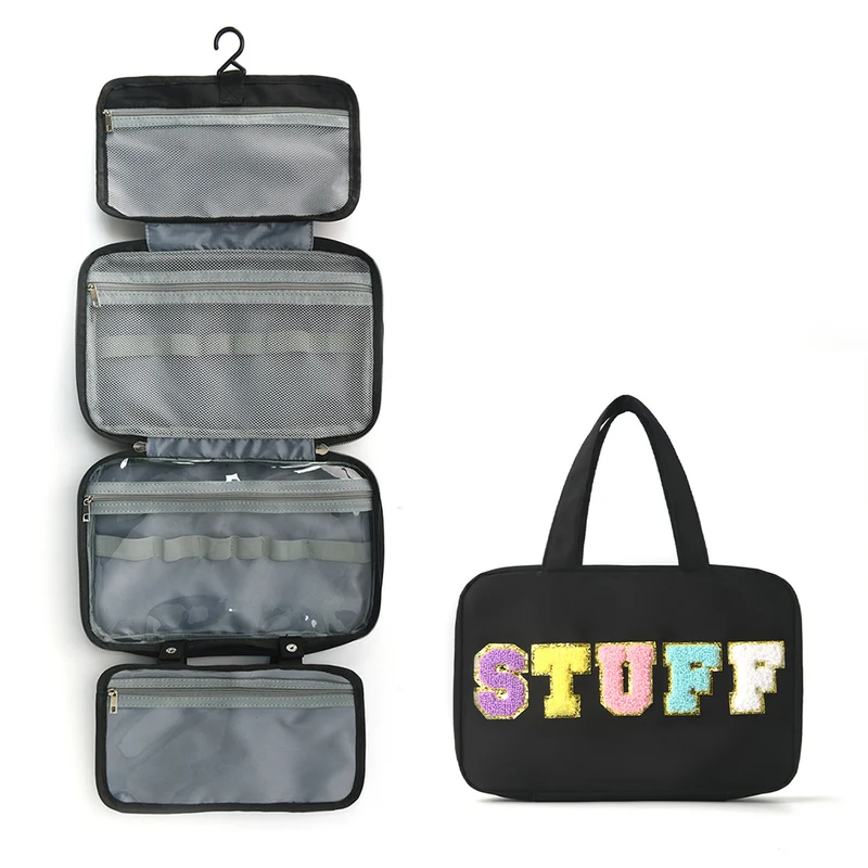 Multifunktionale Kosmetik-Organizer-Tasche mit Hängefunktion Skanto