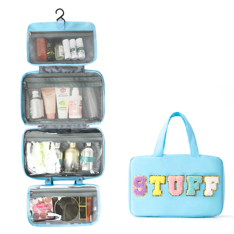 Multifunktionale Kosmetik-Organizer-Tasche mit Hängefunktion Skanto