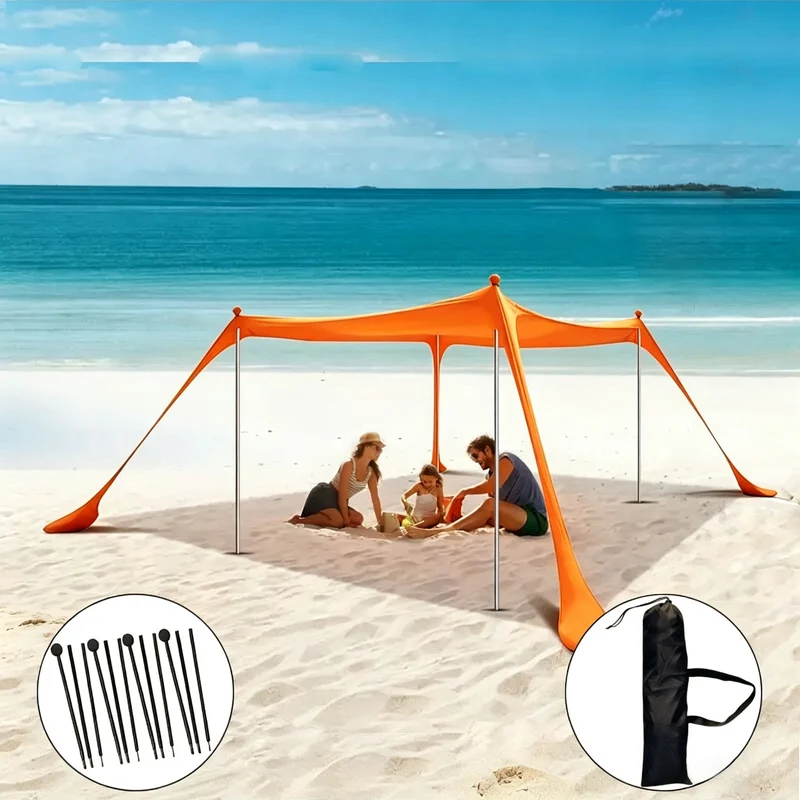 Leichte, sandabweisende Stranddecke Skanto