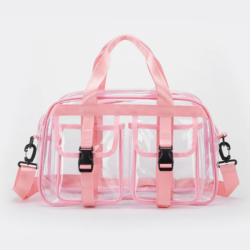 Transparente Stofftasche mit mehreren Fächern Skanto