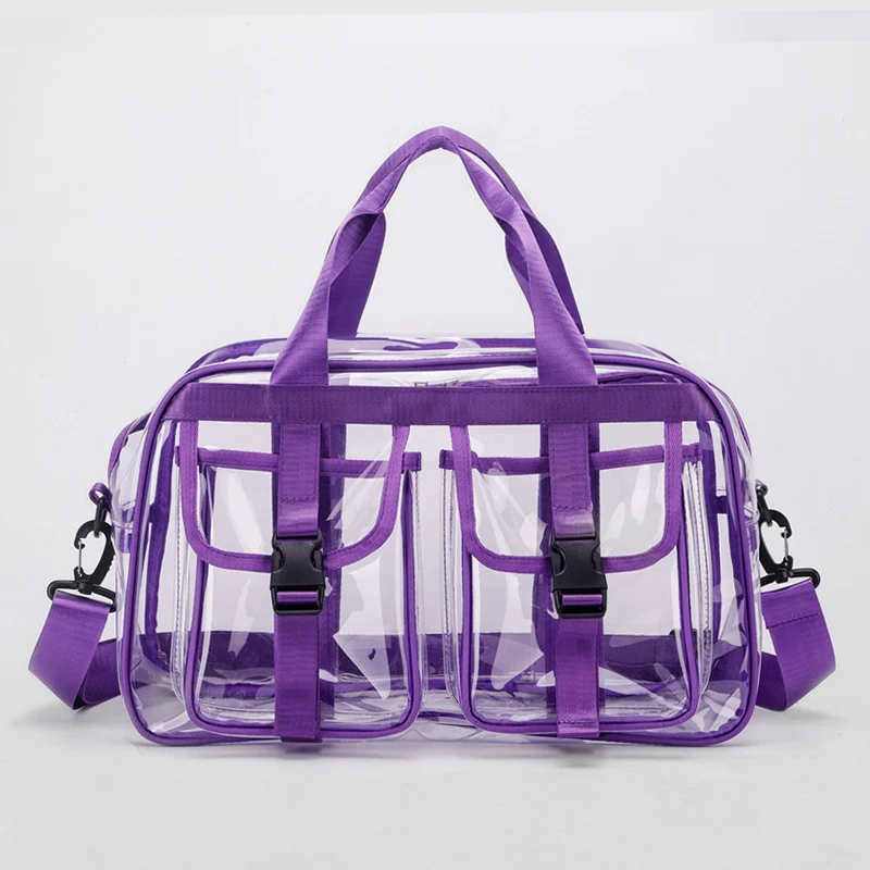 Transparente Stofftasche mit mehreren Fächern Skanto