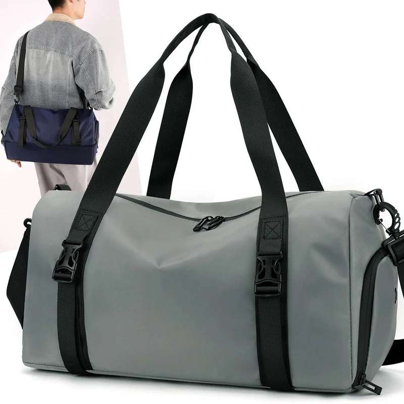 Sportliche Reisetasche mit individuellem Fächerdesign und strapazierfähigem Material Skanto