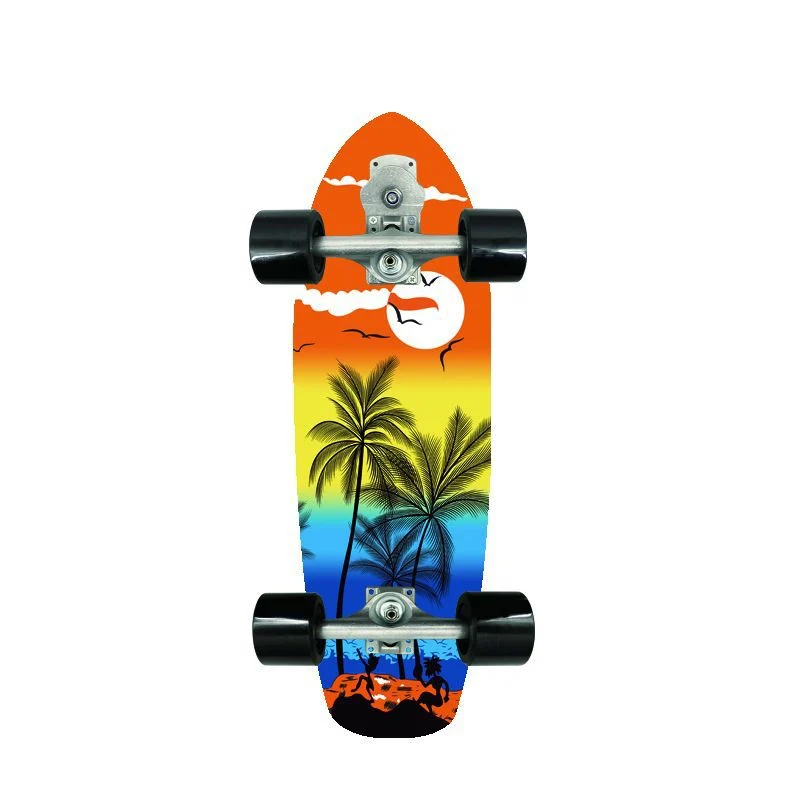 Retro-inspiriertes Mini-Cruiser-Skateboard Skanto