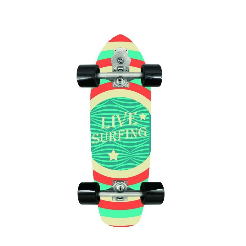 Retro-inspiriertes Mini-Cruiser-Skateboard Skanto