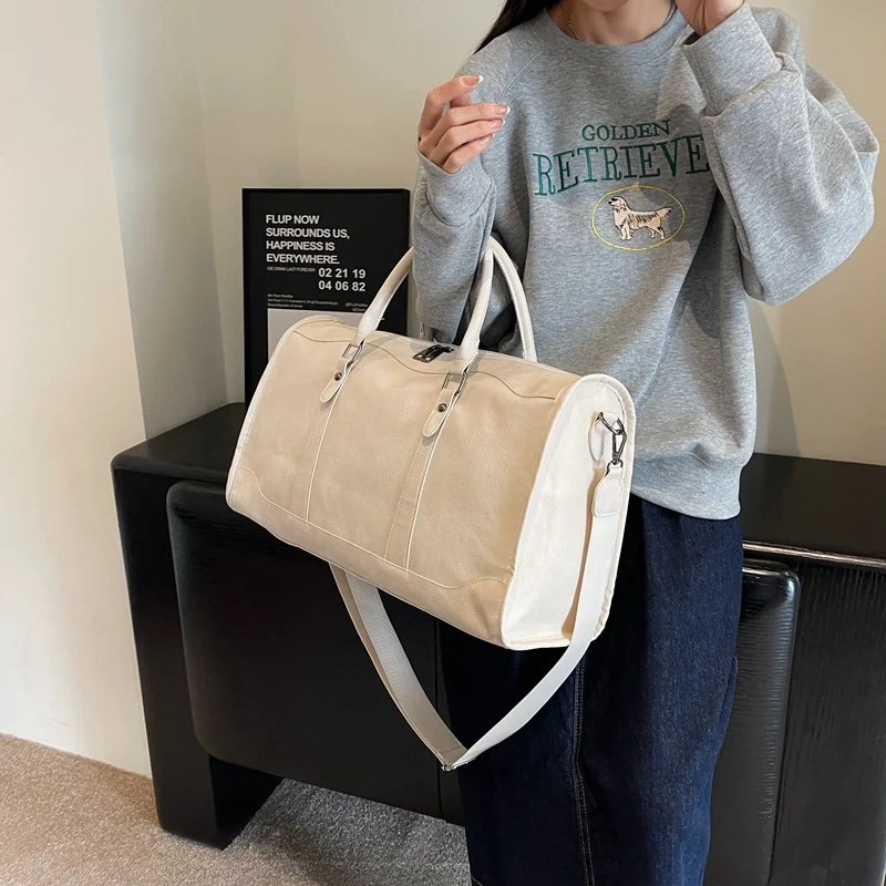 Hochwertige Leder-Reisetasche Skanto