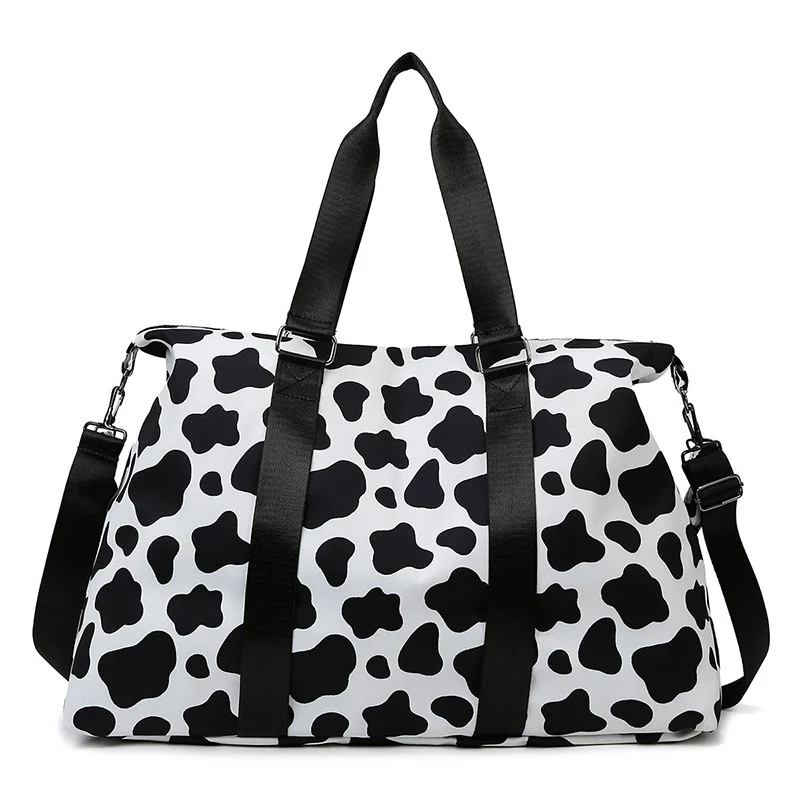 Sportliche Reisetasche mit trendigem Zebramuster Skanto