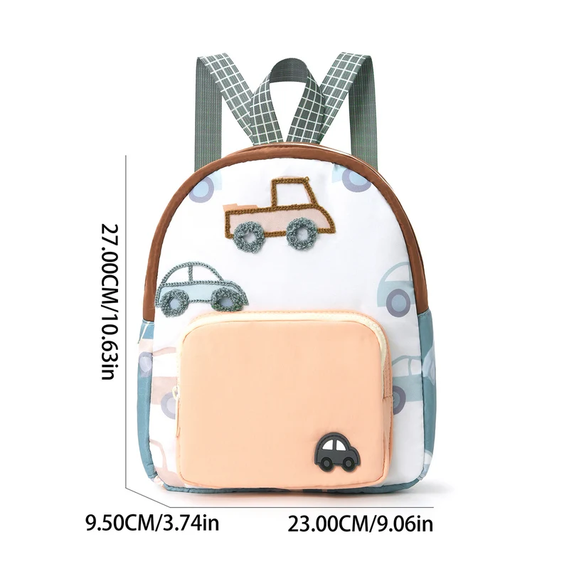 Kinderrucksack mit Fahrzeugmotiv Skanto
