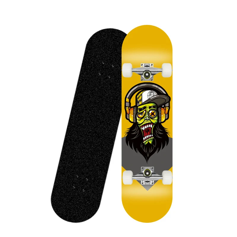 Dekoratives Skateboard-Deck Skanto