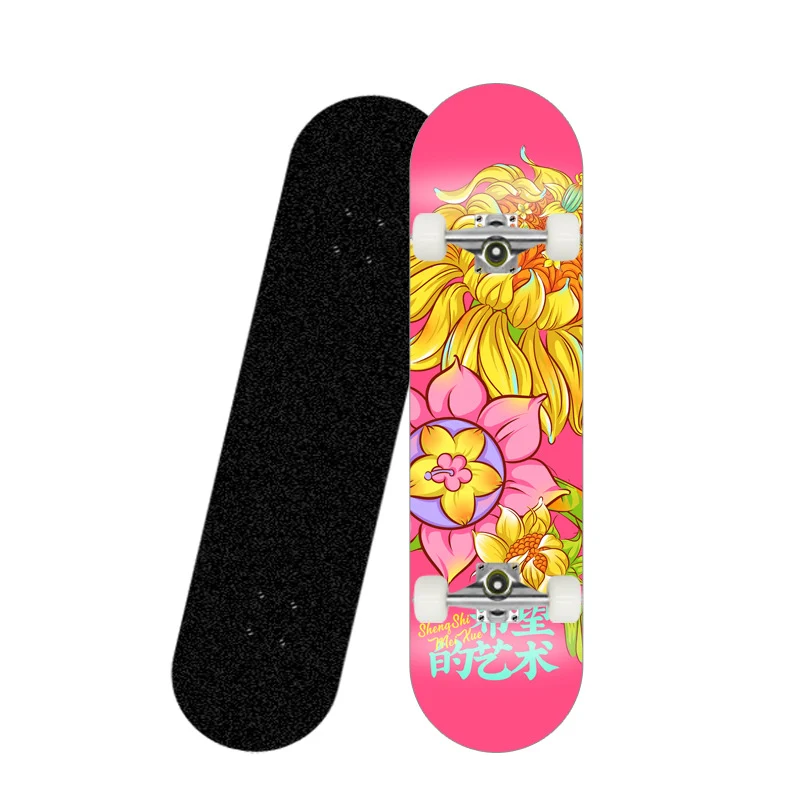 Dekoratives Skateboard-Deck Skanto