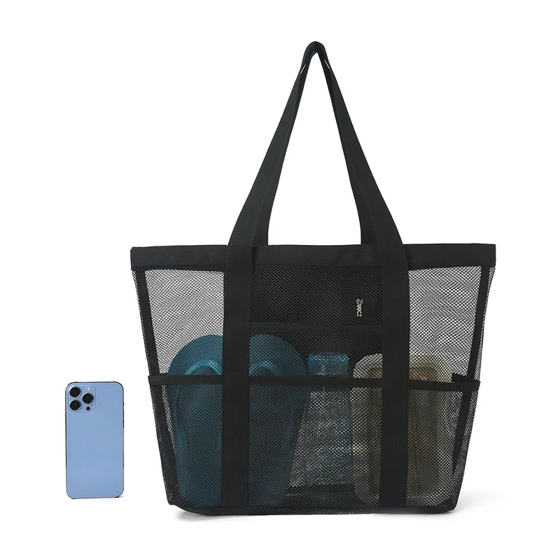 Geräumige Netz-Strandtasche Skanto