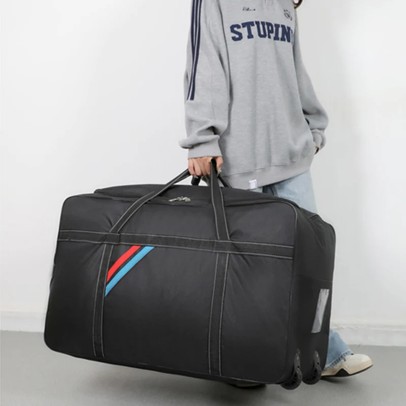 Geräumige Reisetasche mit leichten Rollen und verstärktem Griff Skanto