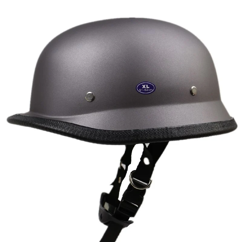 Vintage Halbschalenhelm Motorrad-Kopfbedeckung Skanto