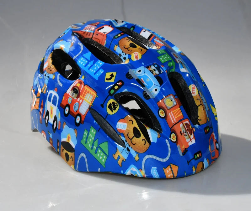 Fahrradhelm für Kinder mit lustigem Design Skanto